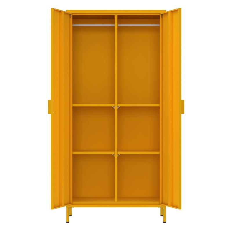 POP ARMADIO 2/A 80X40X170 CM SENAPE