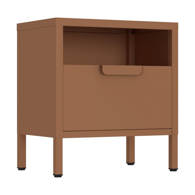 POP COMODINO 1/C 45X35X50 CM MATTONE
