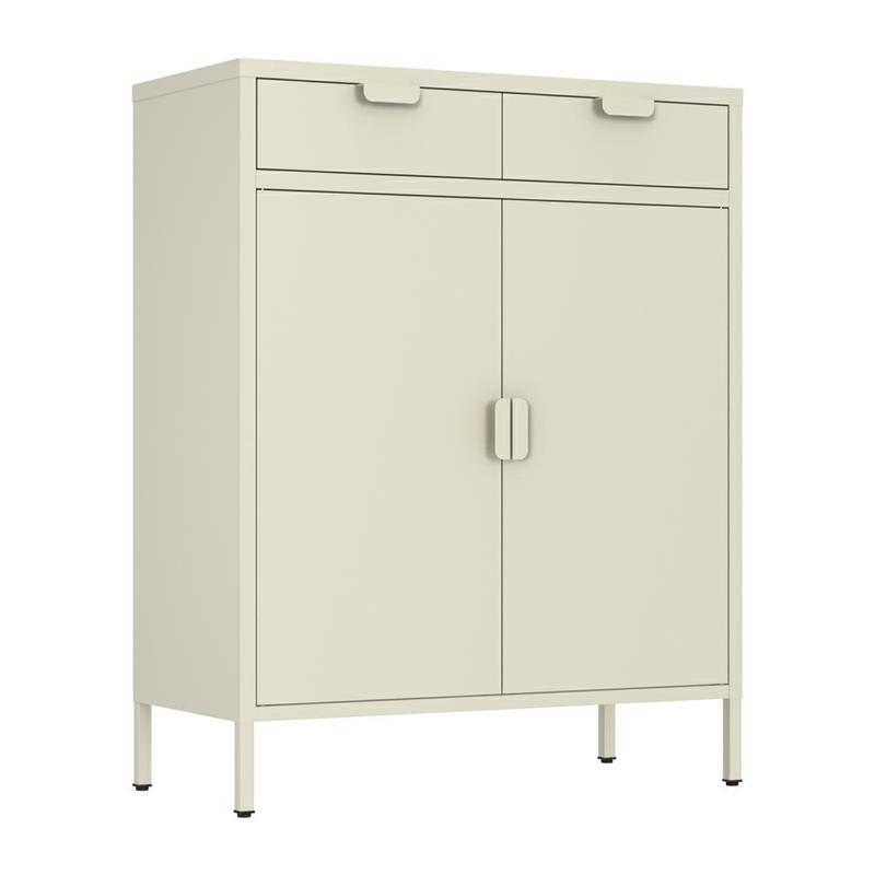 POP CREDENZA 2/A 2/C 80X38X110 CM AVORIO