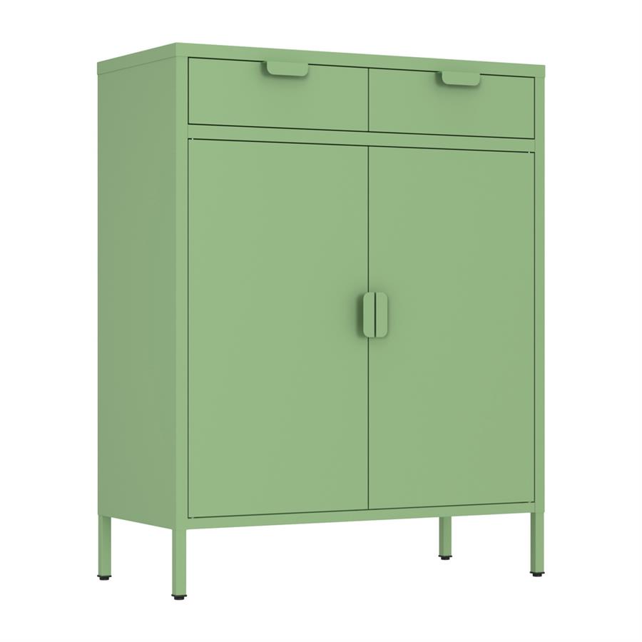 POP CREDENZA 2/A 2/C 80X38X110 CM SALVIA