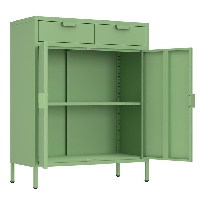 POP CREDENZA 2/A 2/C 80X38X110 CM SALVIA