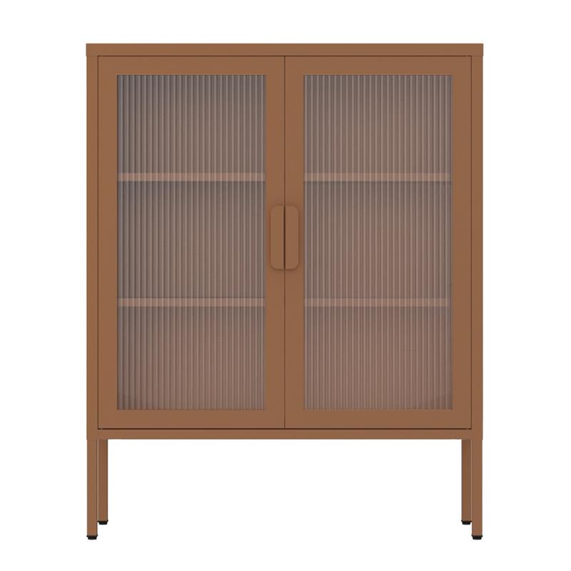 POP VETRINA 2/A 80X38X100 CM MATTONE