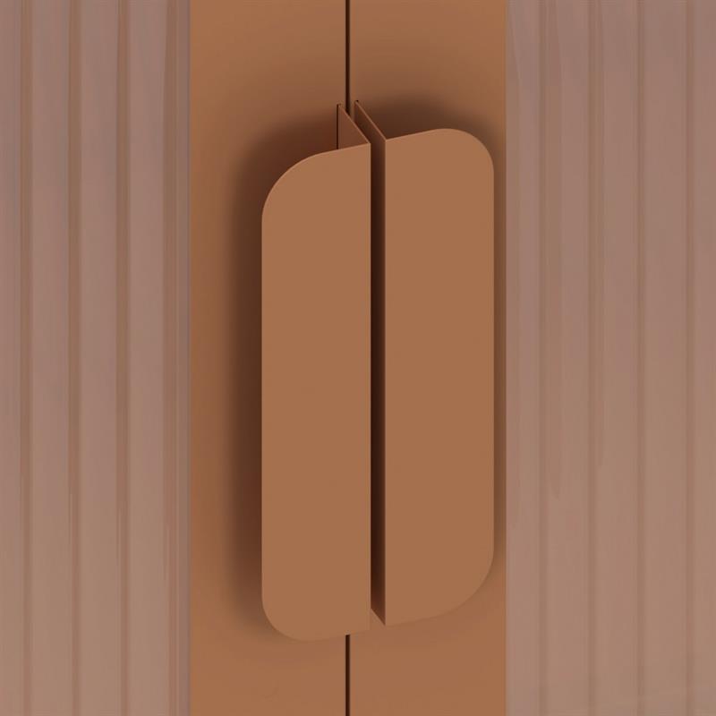 POP VETRINA 2/A 80X38X100 CM MATTONE