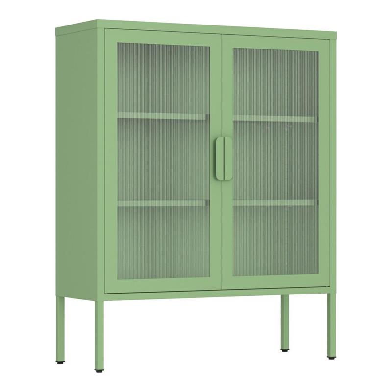 POP VETRINA 2/A 80X38X100 CM SALVIA