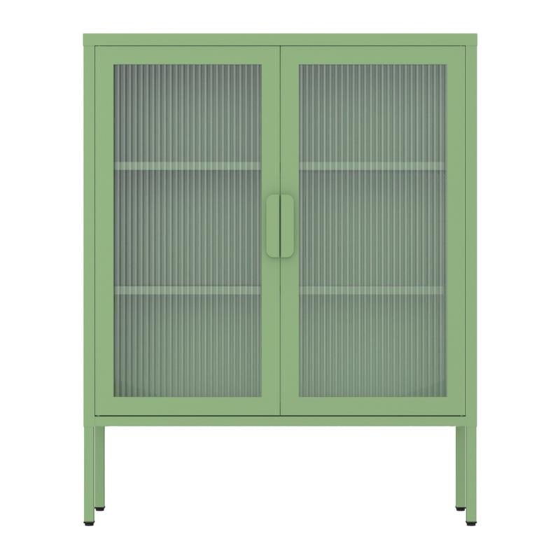 POP VETRINA 2/A 80X38X100 CM SALVIA