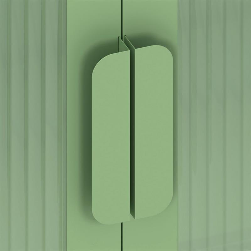 POP VETRINA 2/A 80X38X100 CM SALVIA