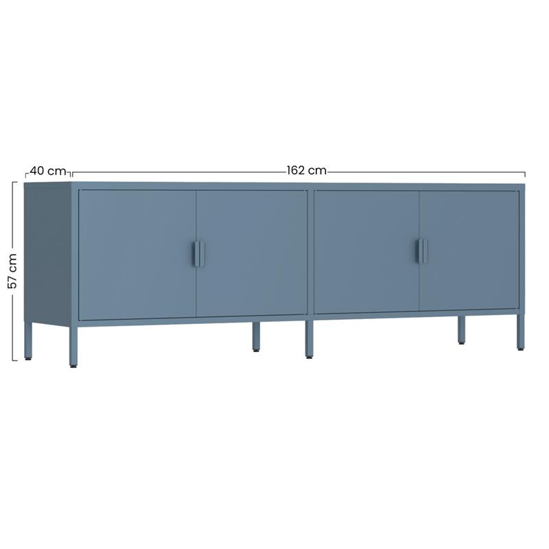 POP MOBILE TV 4/A 162X40X57 CM CERULEO
