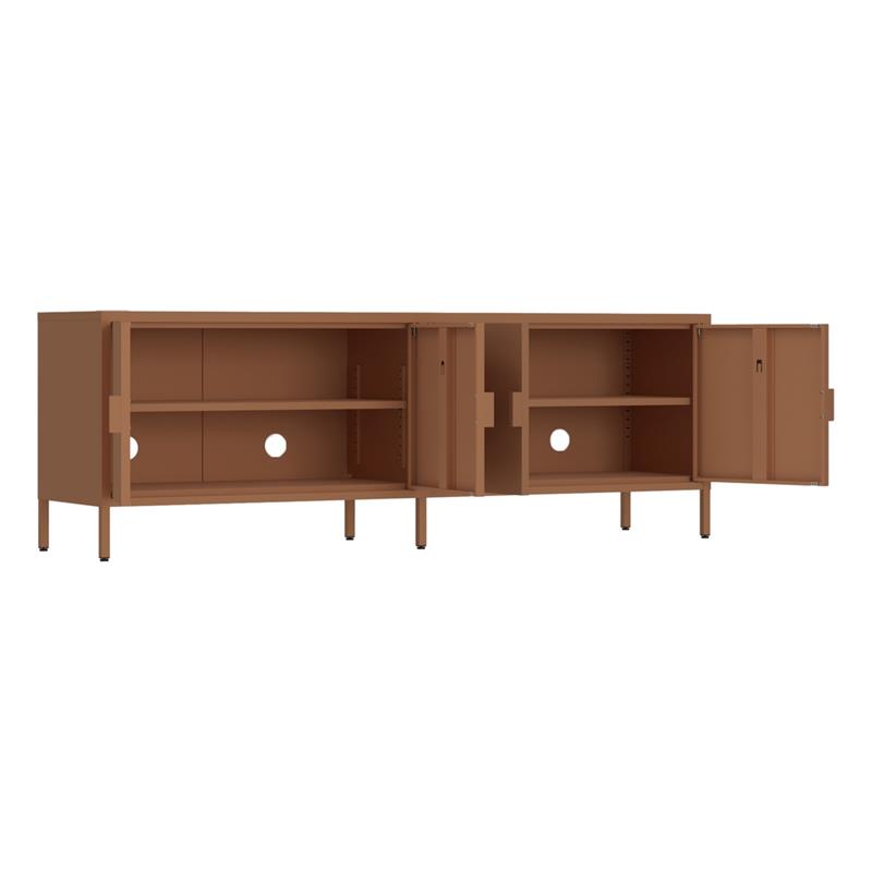 POP MOBILE TV 4/A 162X40X57 CM MATTONE