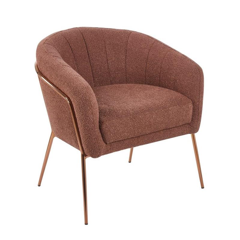 CLOUD POLTRONA BOUCLE' MARRONE #05