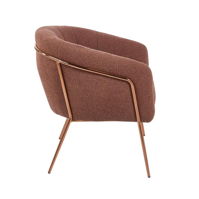 CLOUD POLTRONA BOUCLE' MARRONE #05