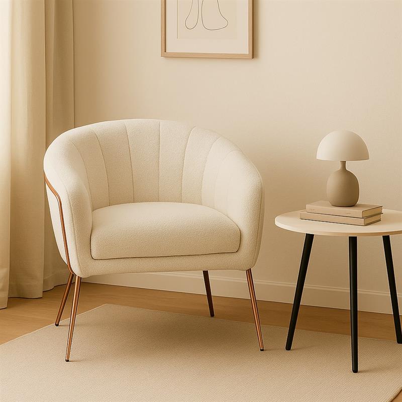 CLOUD POLTRONA TEDDY CREMA #10