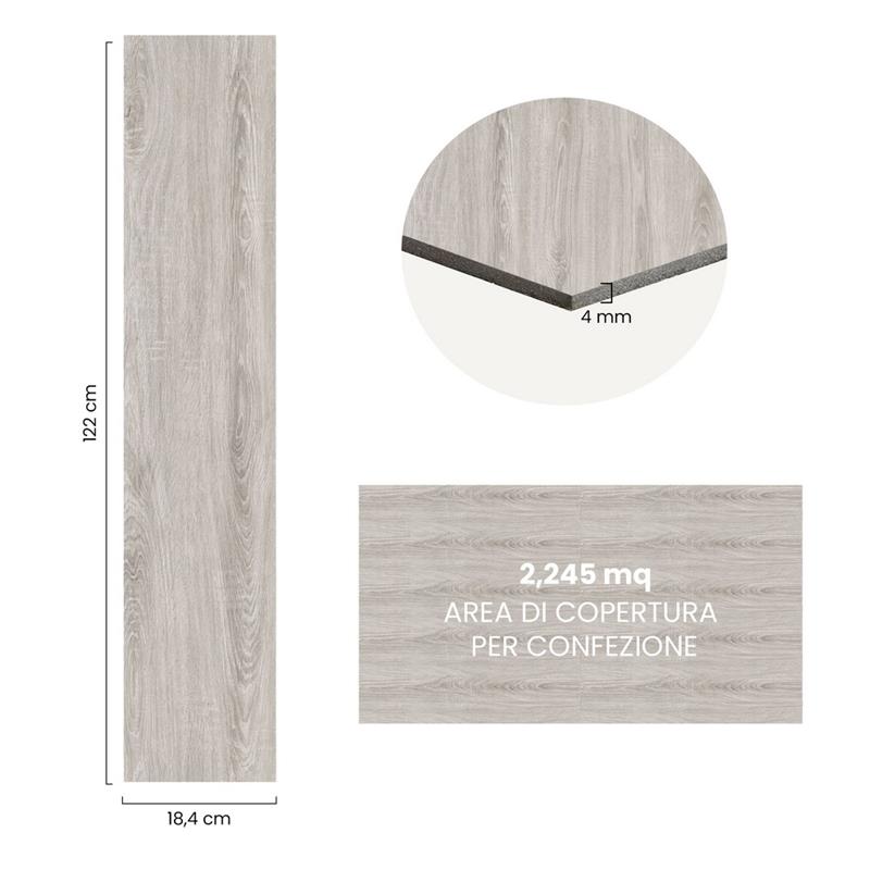 PAVIMENTO SPC 2,245MQ ROVERE SBIANCATO
