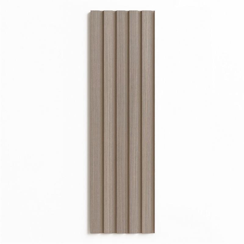 PANNELLO MURALE CANNETTATO SPC 15X290 ROVERE GRIGIO
