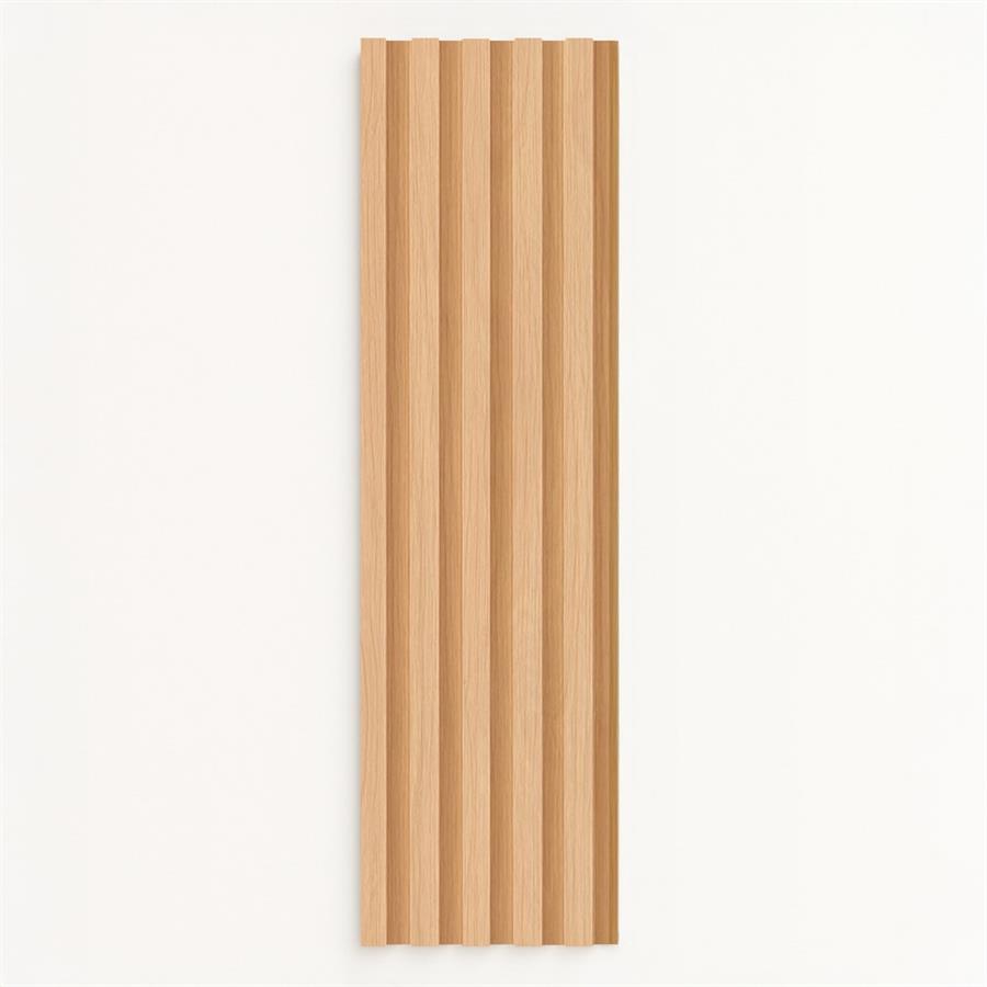 PANNELLO MURALE CANNETTATO SPC 15X290 ROVERE CHIARO