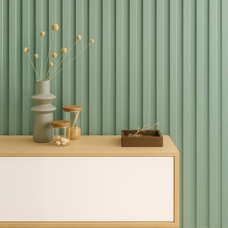 PANNELLO MURALE CANNETTATO SPC 15X290 SALVIA