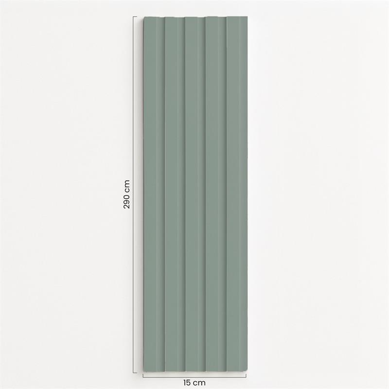 PANNELLO MURALE CANNETTATO SPC 15X290 SALVIA