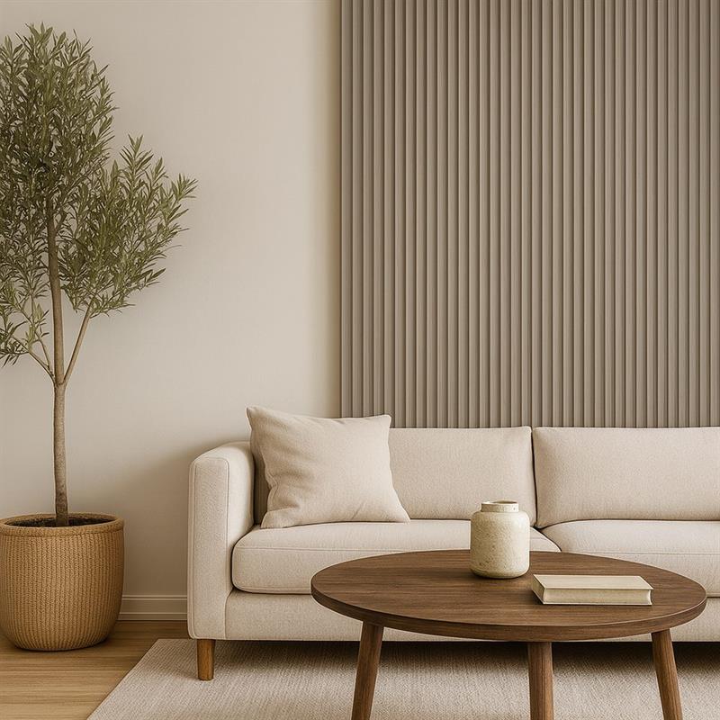 PANNELLO MURALE WAVY SPC 12X290 ROVERE GRIGIO