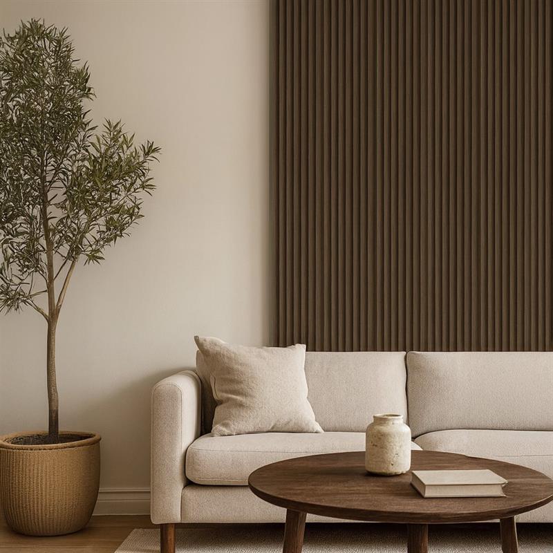 PANNELLO MURALE WAVY SPC 12X290 NOCE