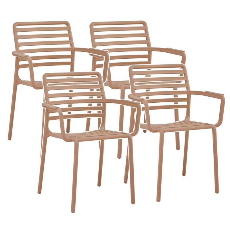 TAGO SEDIA POLIPROPILENE TORTORA