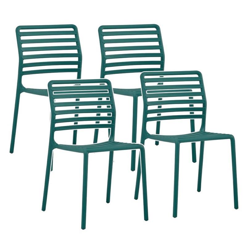 LAGOS SEDIA POLIPROPILENE PETROLIO