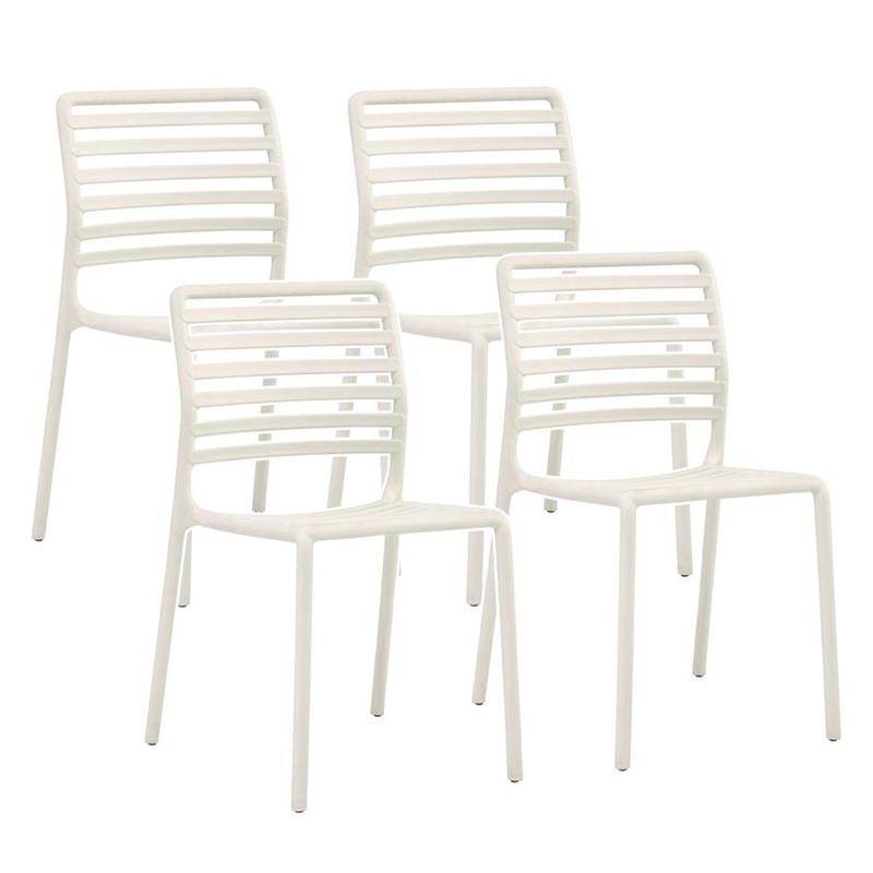 LAGOS SEDIA POLIPROPILENE BIANCA