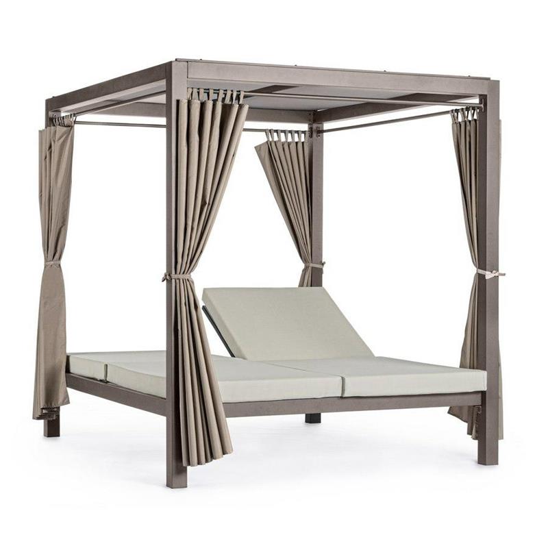 TENDER BED GAZEBO TAUPE