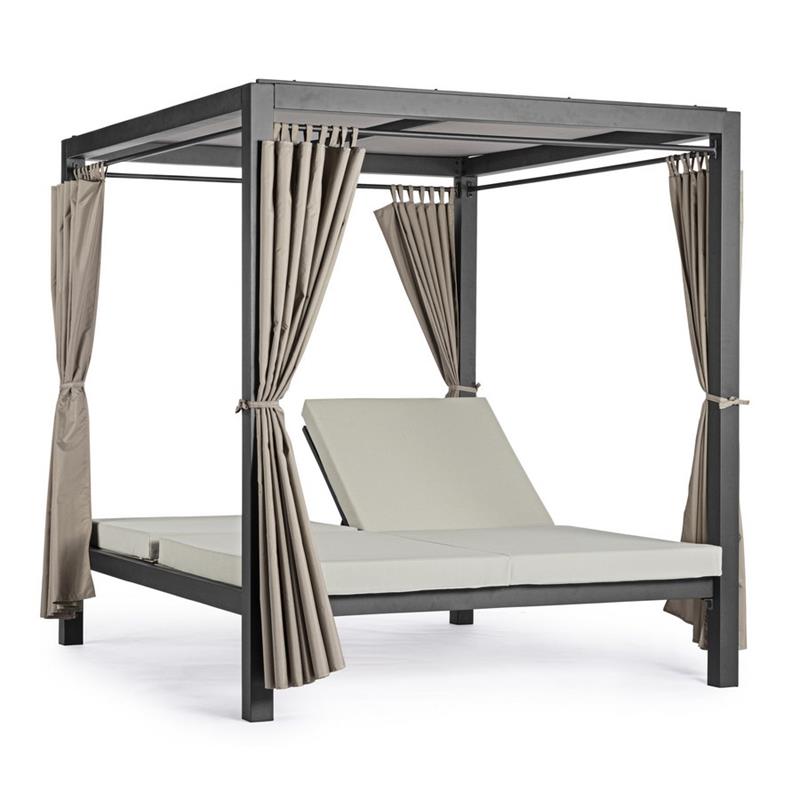 TENDER BED GAZEBO TAUPE