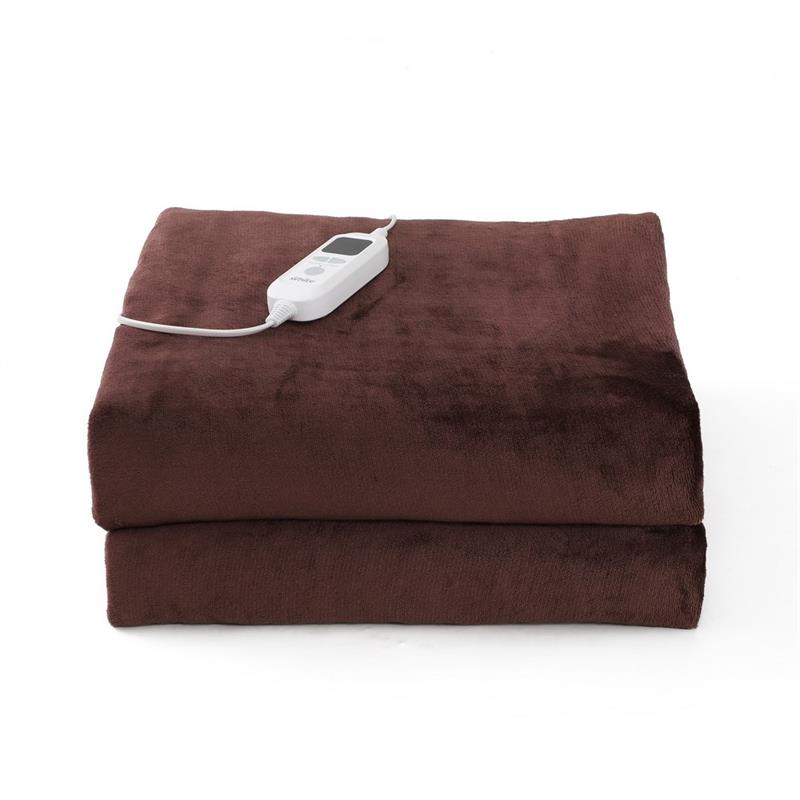 COPERTA ELETTRICA 160X120 BORDEAUX