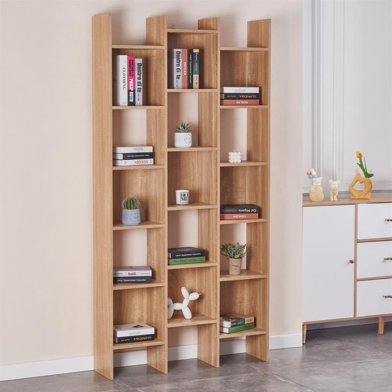 IKEN LIBRERIA ROVERE 96X24,8X192 CM