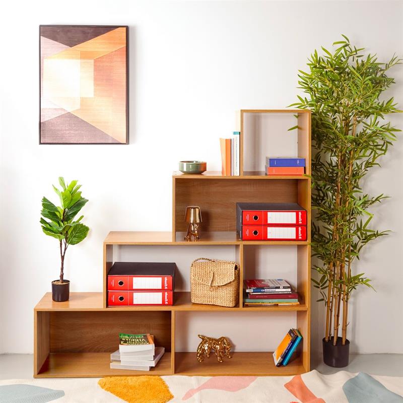 STAIR LIBRERIA ROVERE 145X29X145 CM