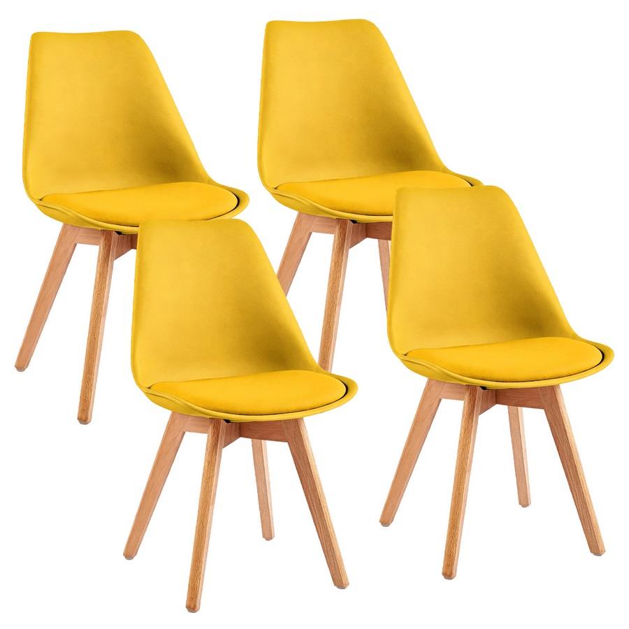 CANDICE SEDIA GIALLO SENAPE #70046