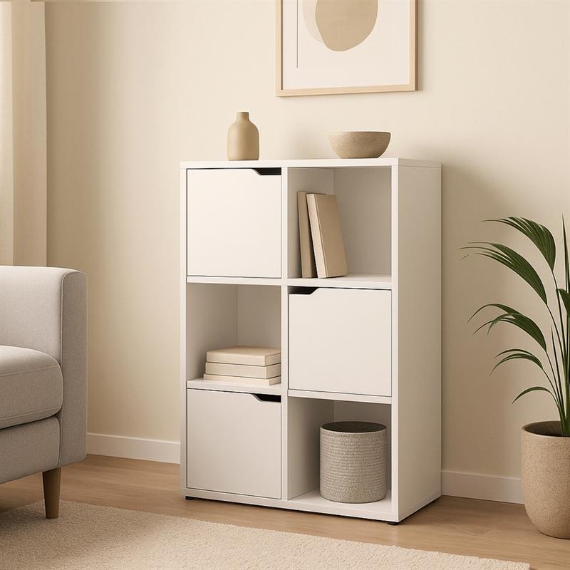 UBLI CUBO 6C BIANCO 59,6X29X90,5 CM