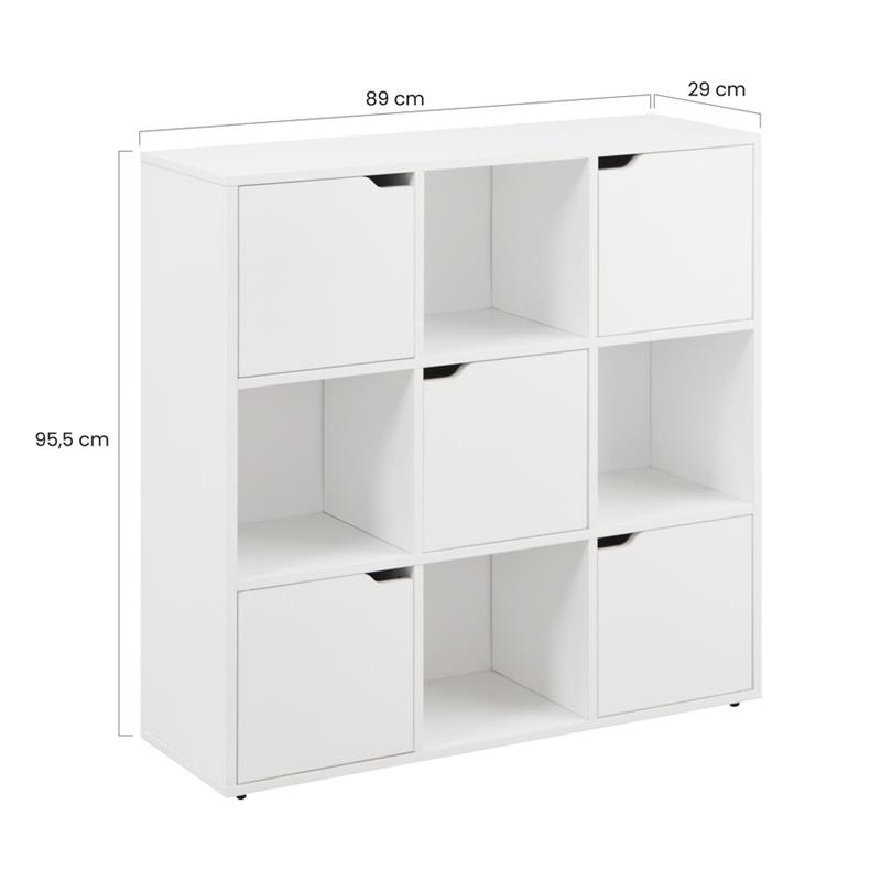 UBLI CUBO 9C BIANCO 88,8X29X90,5 CM