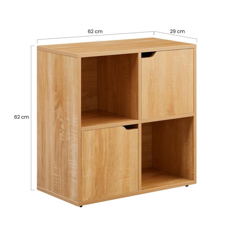 UBLI CUBO 4C ROVERE 59,6X29X61,3 CM