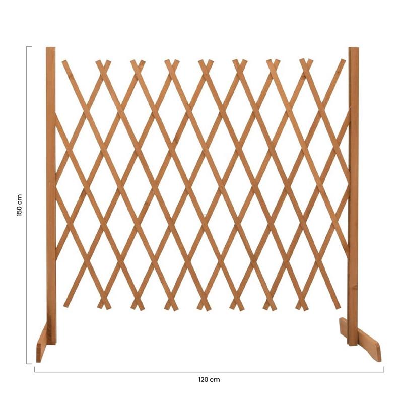 GRATA IN LEGNO 120X150H CM