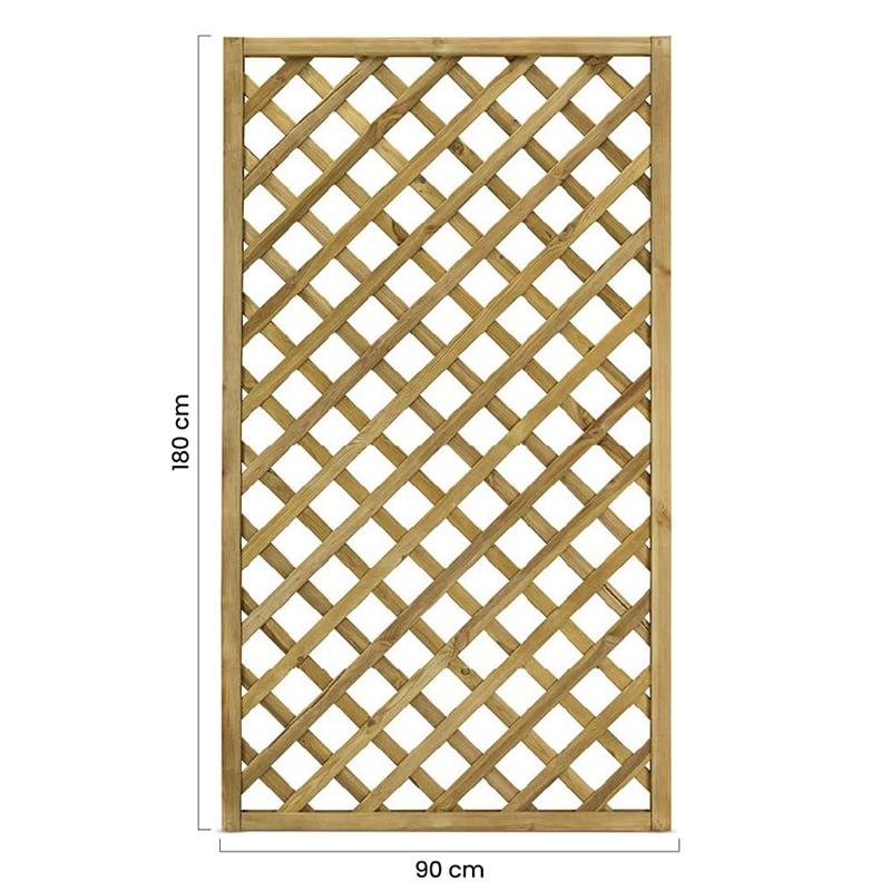 GRATA IN LEGNO 90X180H CM