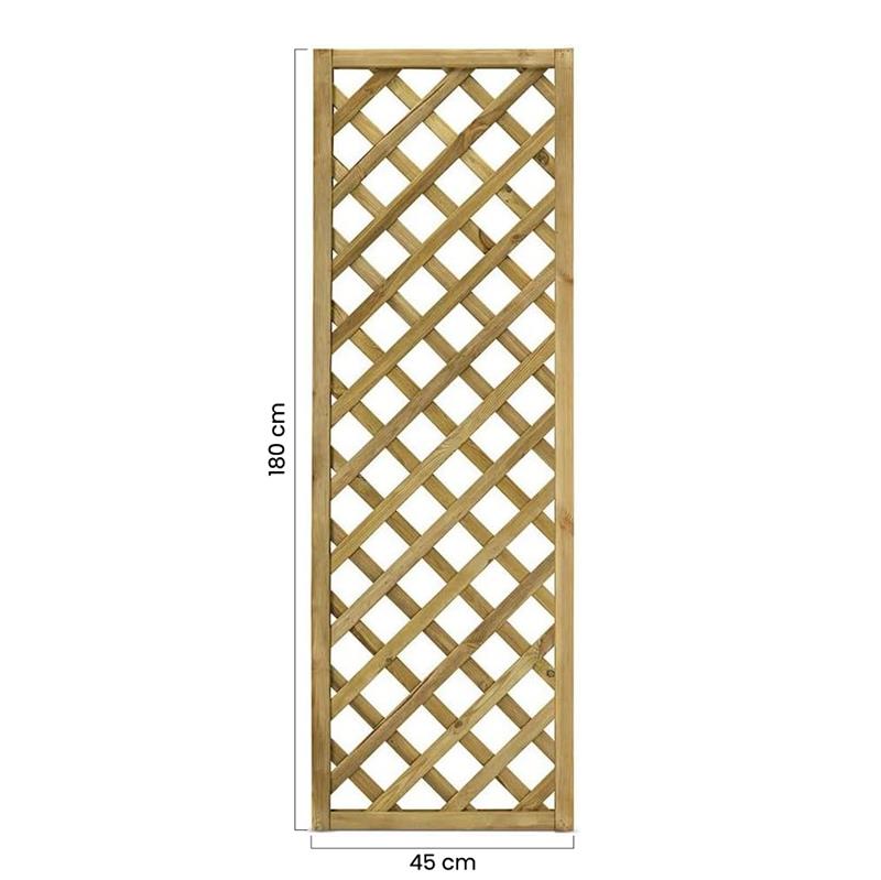 GRATA IN LEGNO 45X180H CM