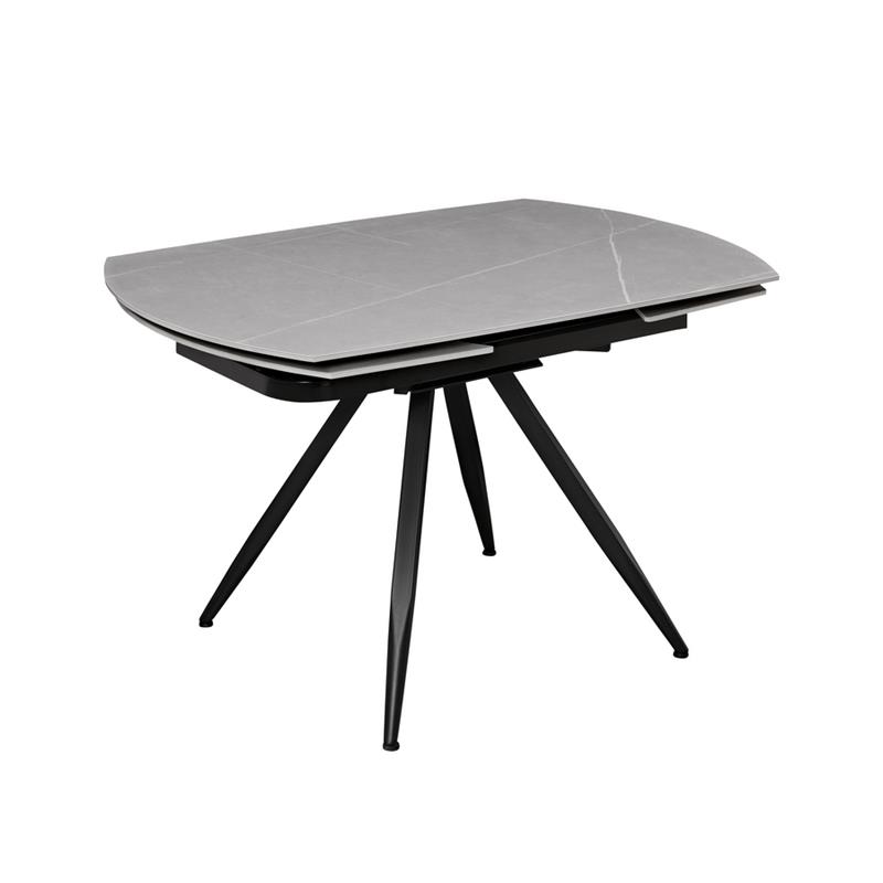 CASSIE TAVOLO EXTEN TOP CERAMICA GRIGIO 120-180X88X76 CM