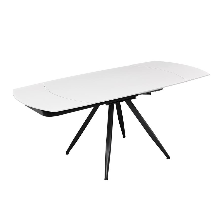 CASSIE TAVOLO EXTEN TOP CERAMICA CREMA 120-180X88X76 CM