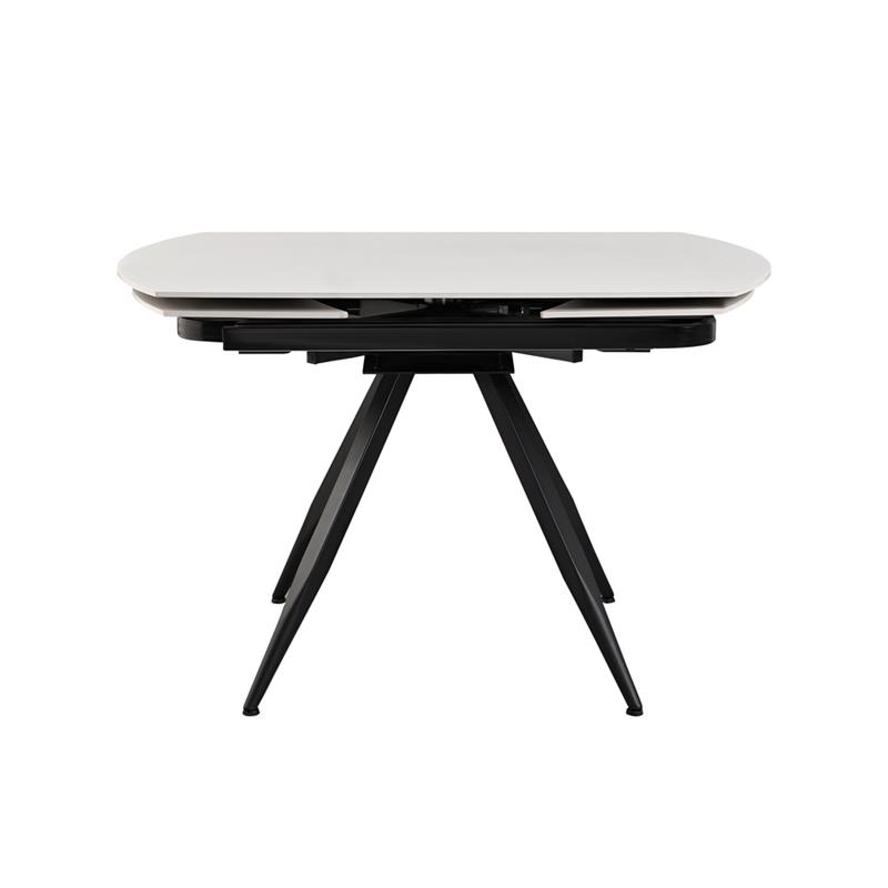 CASSIE TAVOLO EXTEN TOP CERAMICA CREMA 120-180X88X76 CM