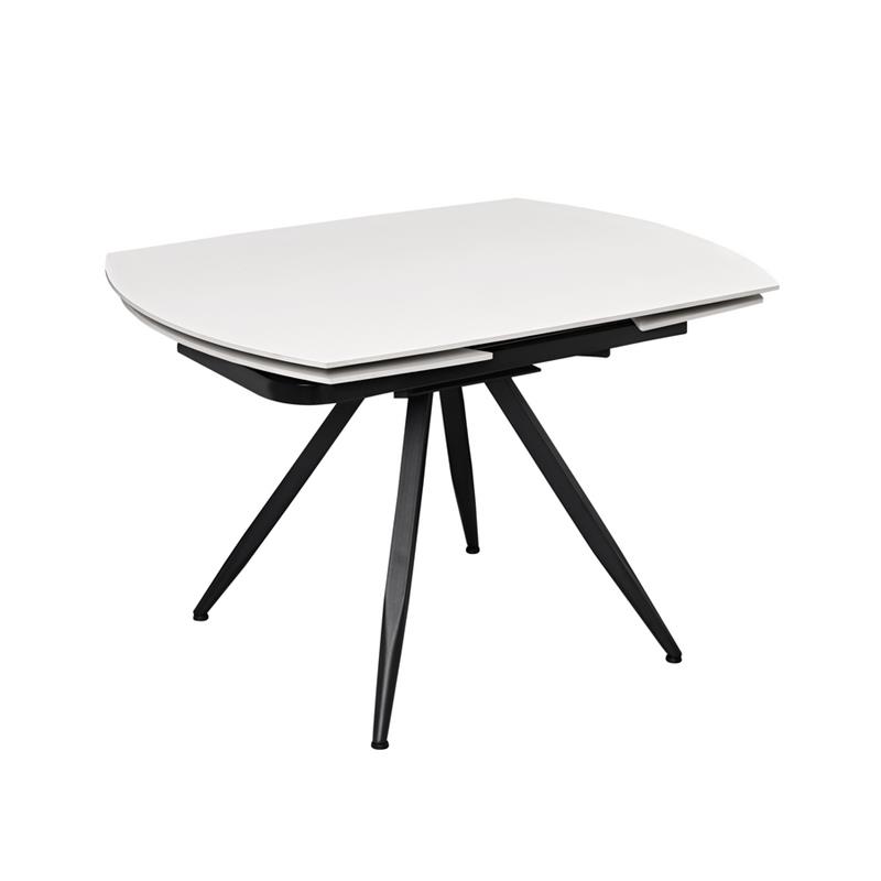 CASSIE TAVOLO EXTEN TOP CERAMICA CREMA 120-180X88X76 CM