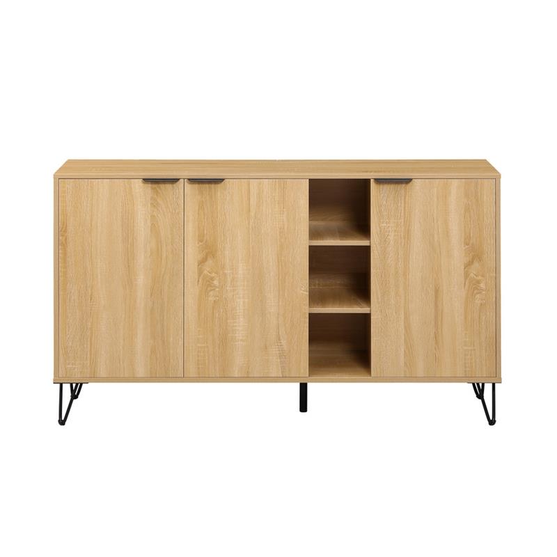 MADRID CREDENZA ROVERE 142X35,6X83 CM