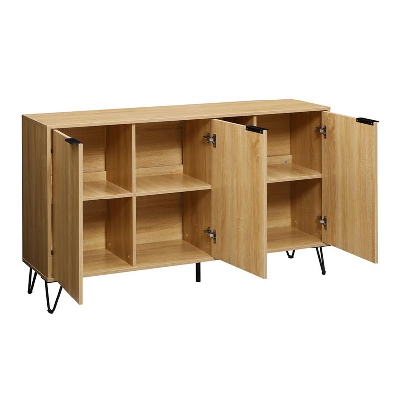 MADRID CREDENZA ROVERE 142X35,6X83 CM