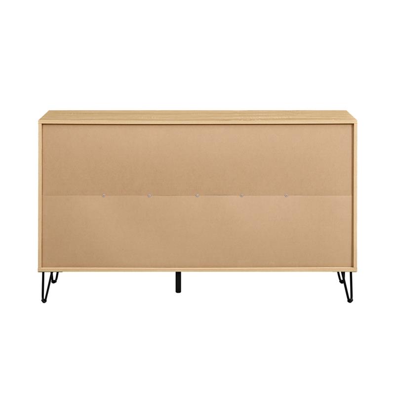 MADRID CREDENZA ROVERE/BIANCO 142X35,6X83 CM