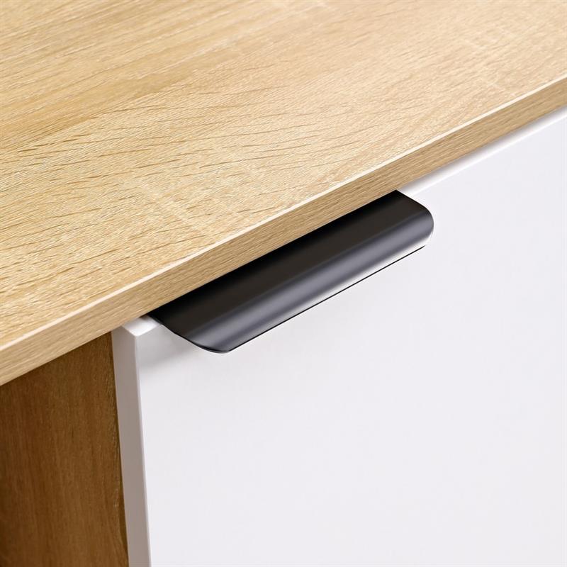 MADRID CREDENZA ROVERE/BIANCO 142X35,6X83 CM