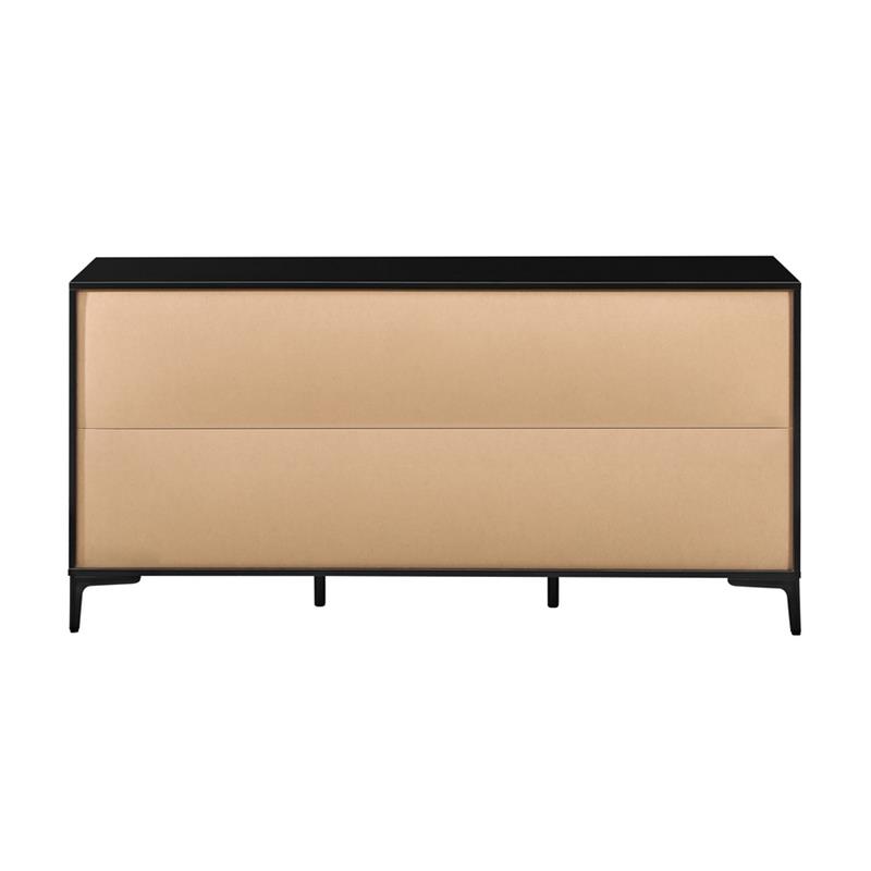 TOLEDO CREDENZA 3 ANTE NOCE/NERO 150,9X40X74 CM