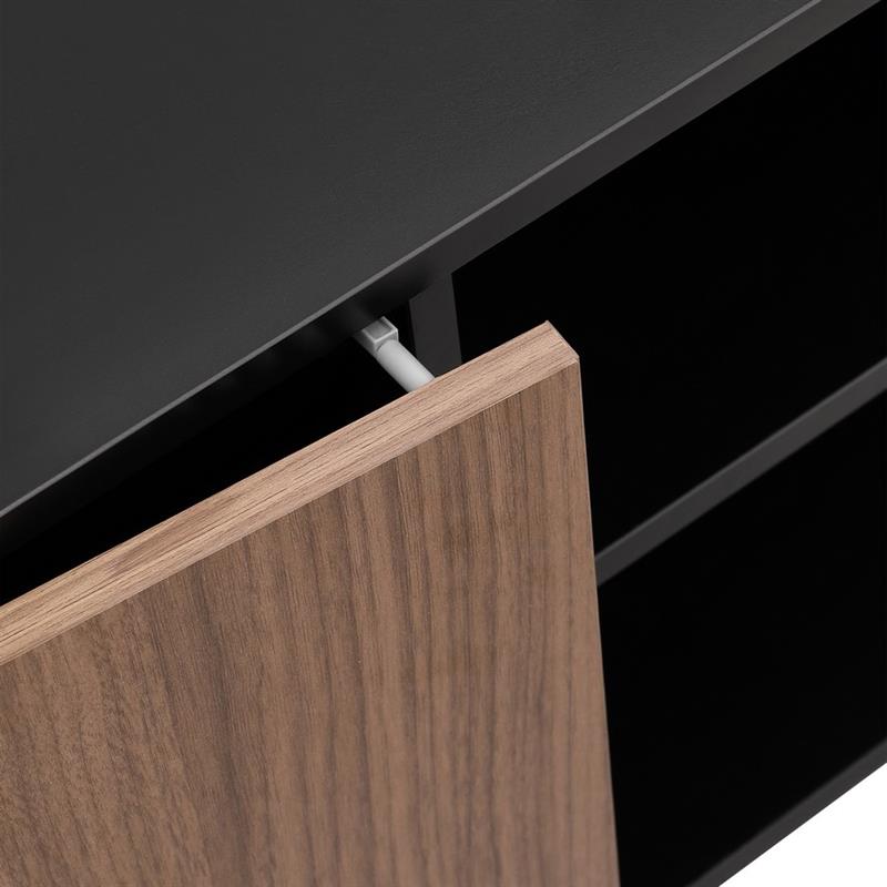 TOLEDO MOBILE TV 2 ANTE NOCE/NERO 180X40X53,4 CM