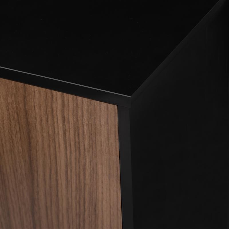 TOLEDO MOBILE TV 4 ANTE NOCE/NERO 200X40X54 CM