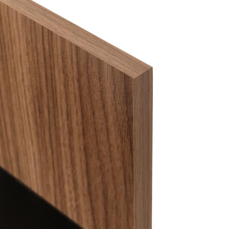 TOLEDO MENSOLA NOCE/NERO 110X20X25 CM