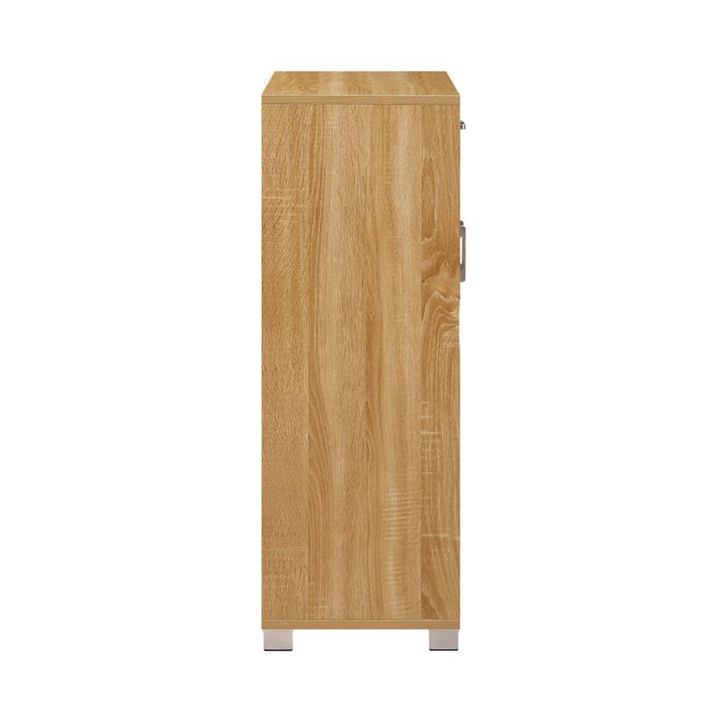 MULTIUSO 2 ANTE 1 CASSETTO BIANCO/ROVERE 76,8X50X113 CM